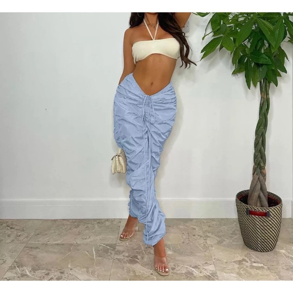 Collusion Drawstring Trousers - Picture 2 of 3